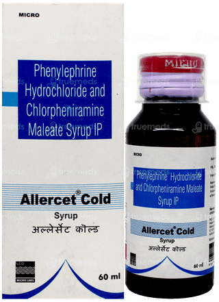 Allercet Cold Syrup 60ml